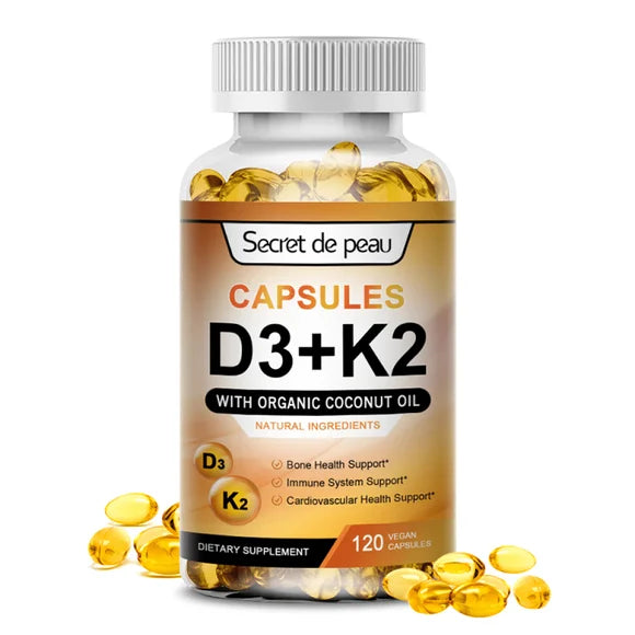 Vitamin D3 + K2 5000 IU Capsules F915723