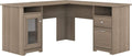 Modern Walnut L Shape Desk B464