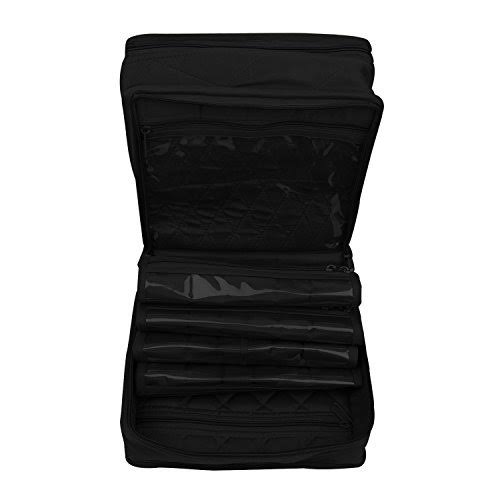 Black Double Deluxe Organizer Storage L2024