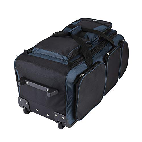 30 Inch Multi-pocket Rolling Duffel Bag R589