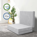4 Inch Tri Folding Memory Foam Mattress E1220