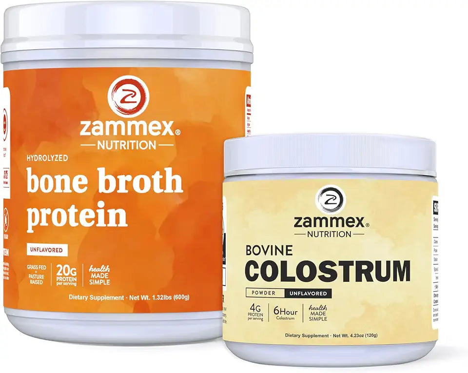 Bone Broth Protein Powder + Bovine Colostrum Powder L88009
