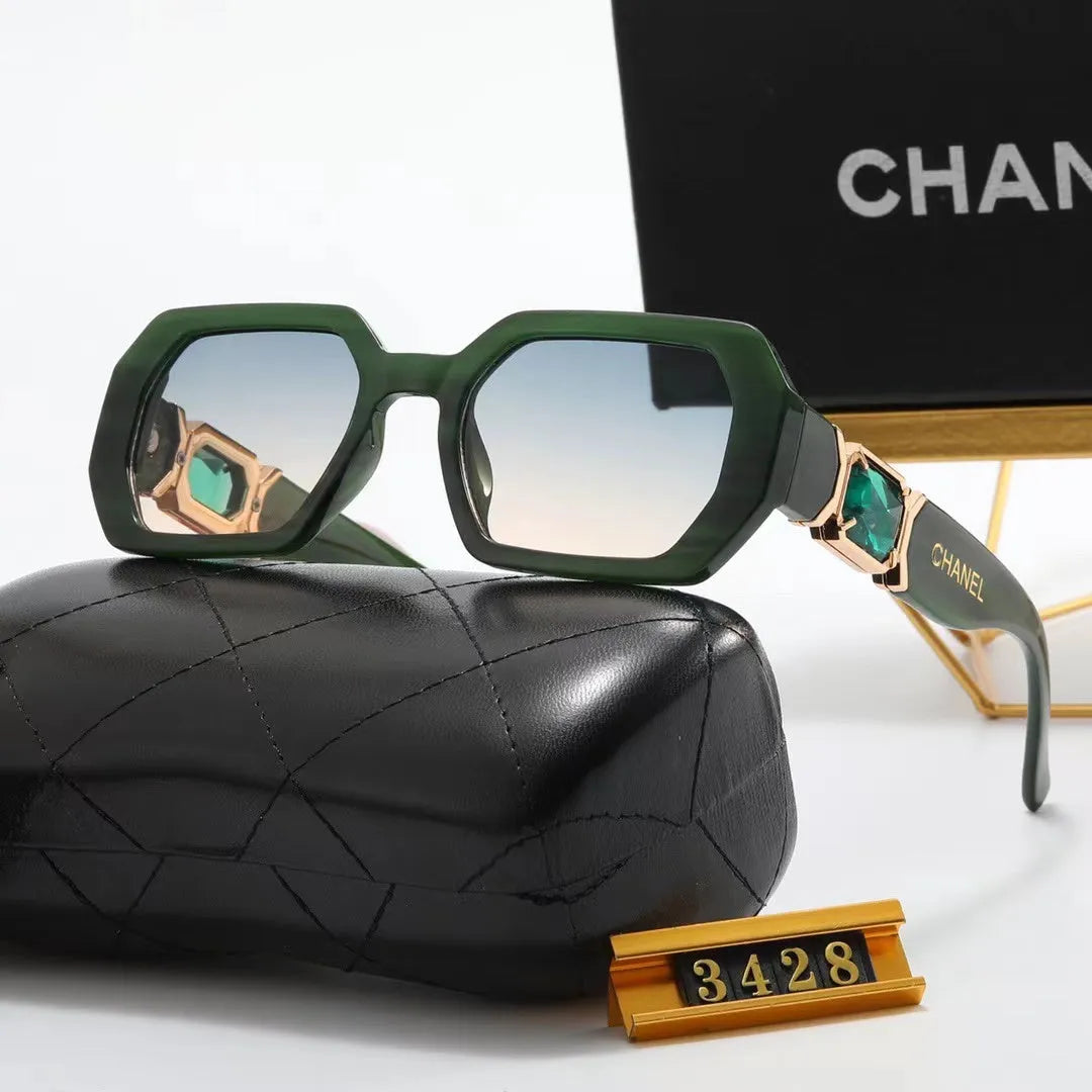 Rhinestone Polarized Sunglasses H564173