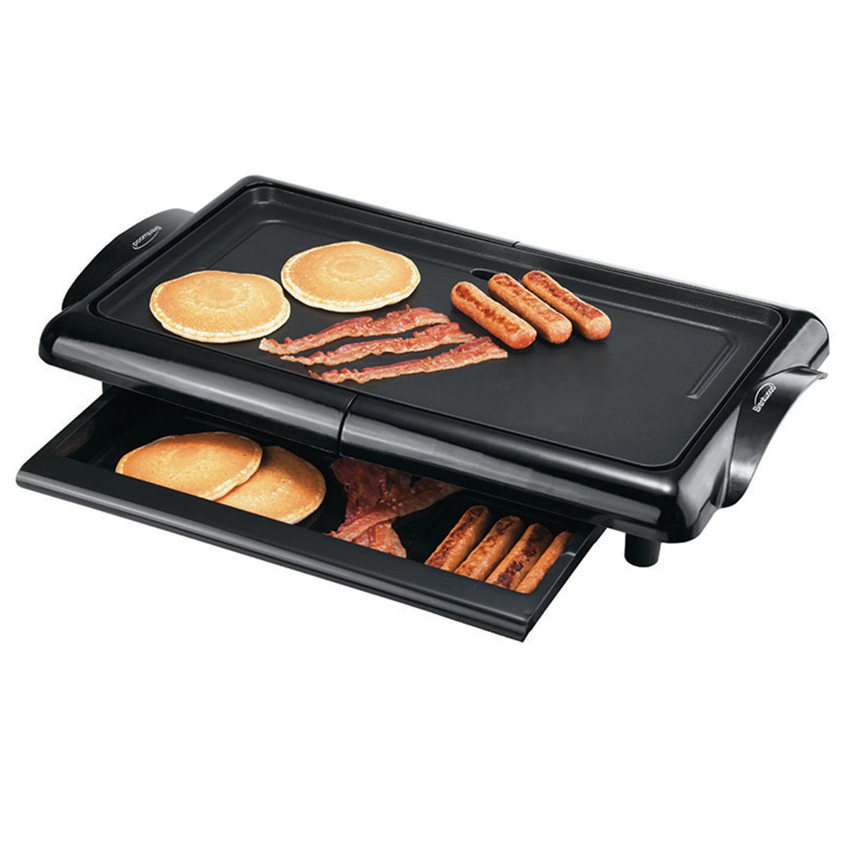 1400-Watt Non-Stick Electric Griddle with Drip Pan M22520