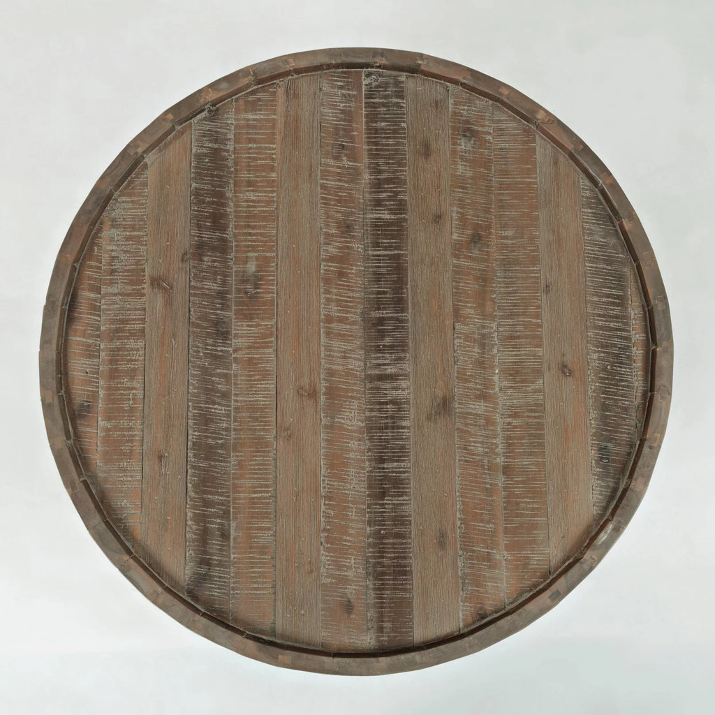 Modern Distressed Solid Acacia Coffee Table Y241