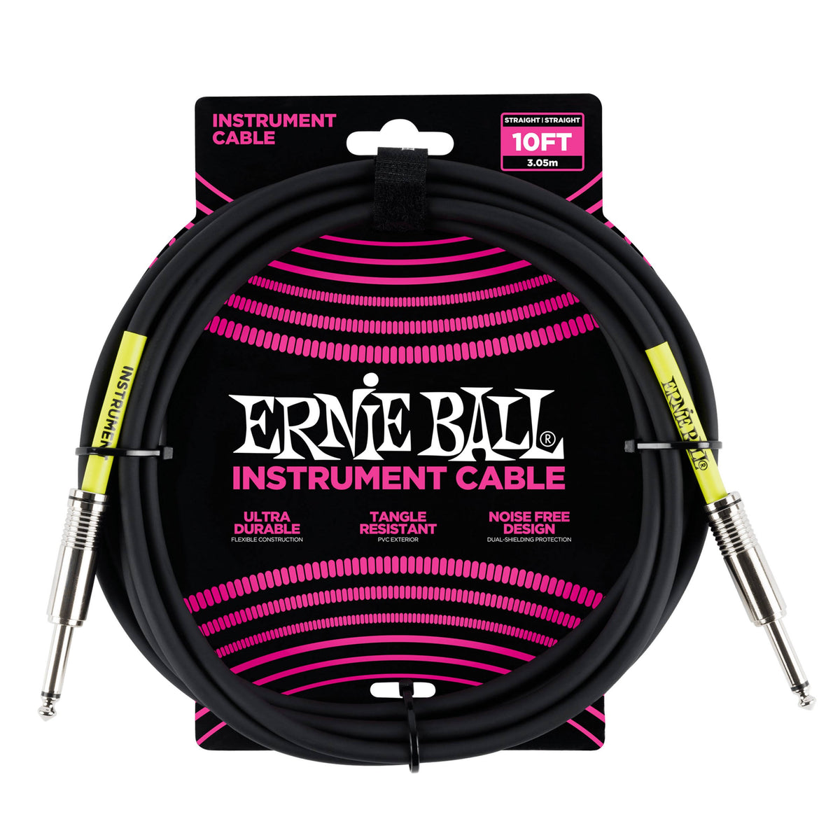 Black 10 ft. Instrument Cable B998005