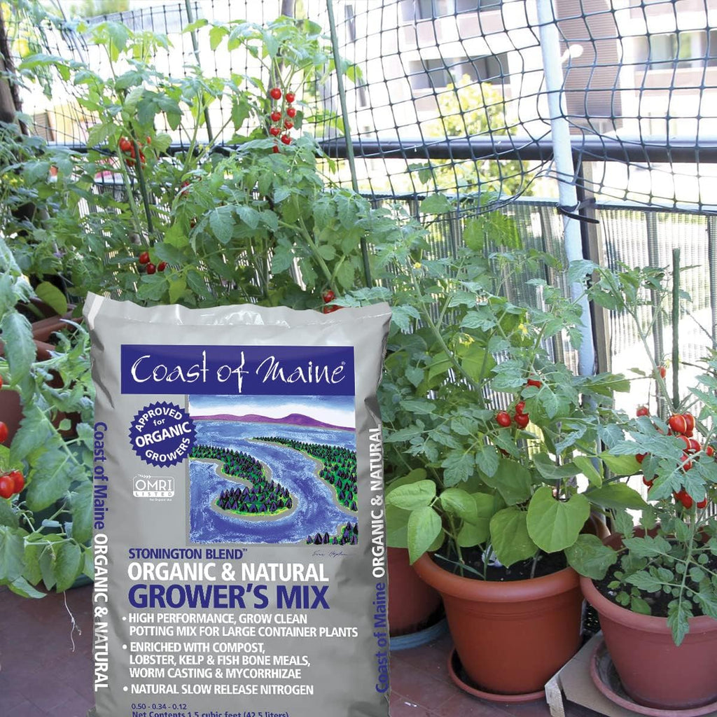 Organic Growers Potting Soil Mix, 1.5 Cubic Feet D46185