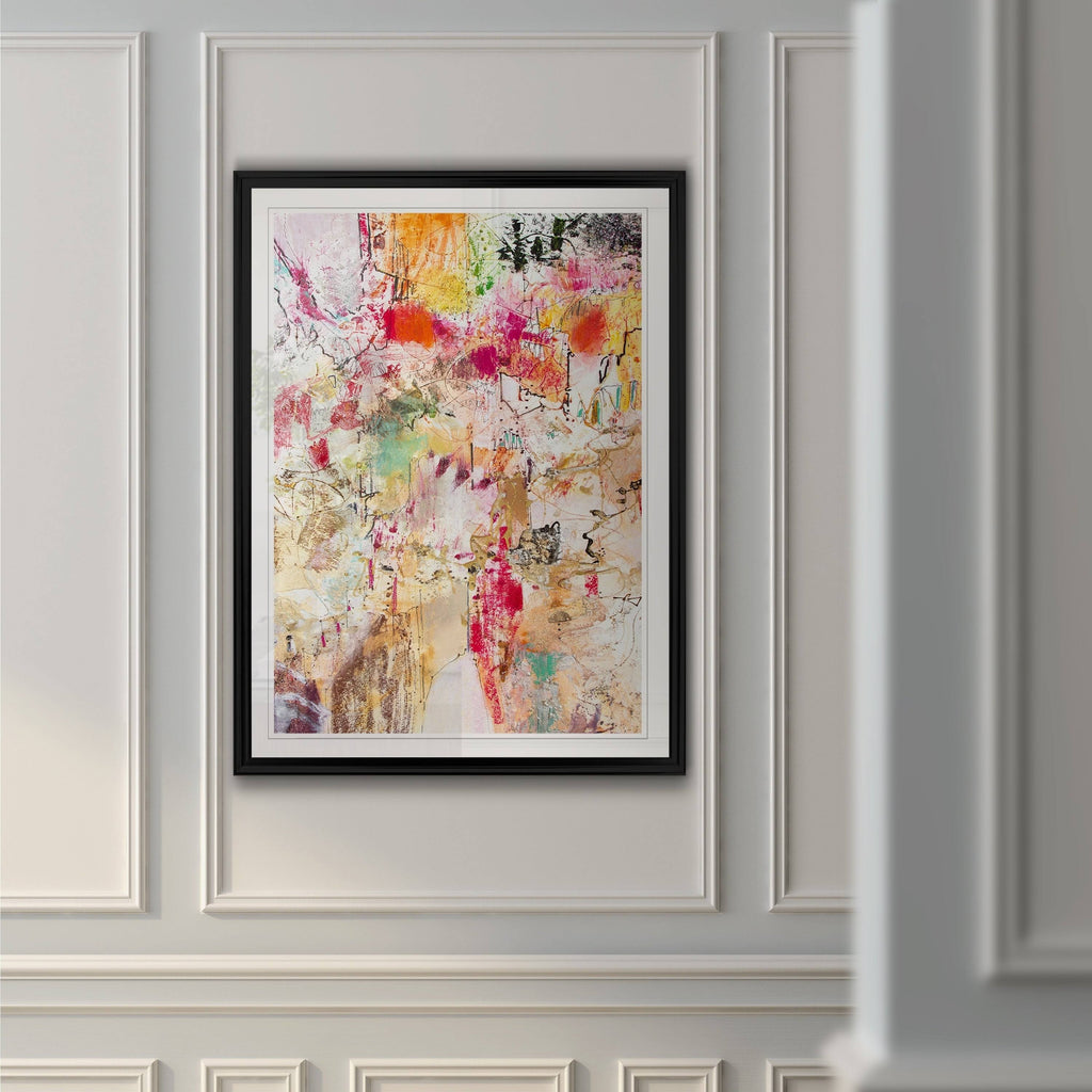 Custom Framed Print 30x40 W7191