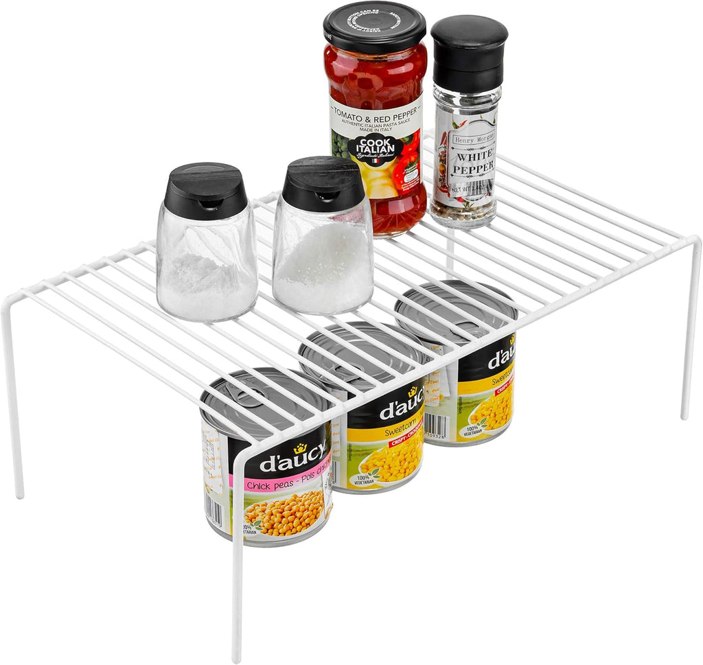 Freezer Cabinet Storage Shelf Rack, Medium (13 x 9.4 Inch) Steel Metal Frame, 1 Pack Z27640