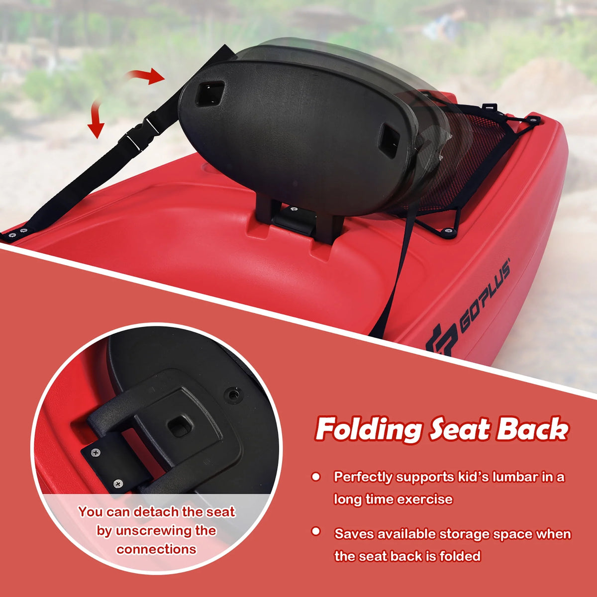 6ft Kids Kayak with Paddle N46683