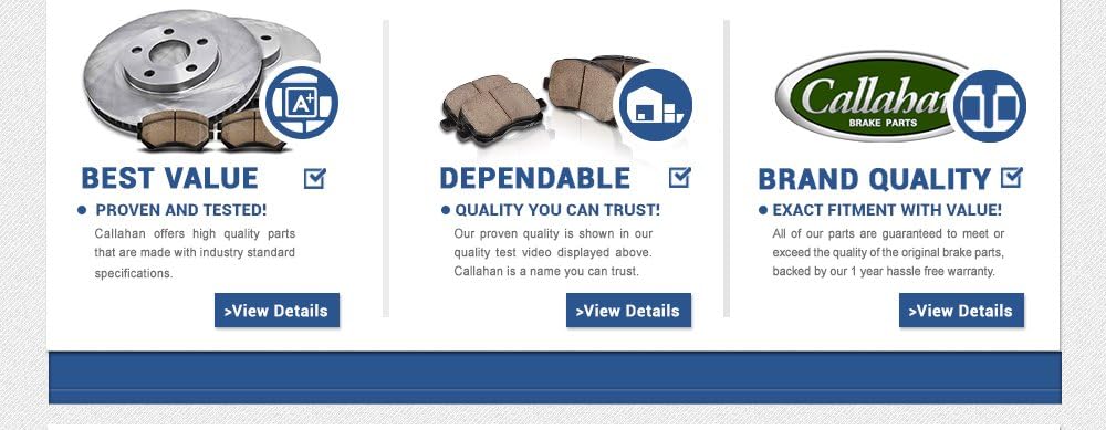 Brake Pads and Rotors with Clips for Honda Pilot N9281
