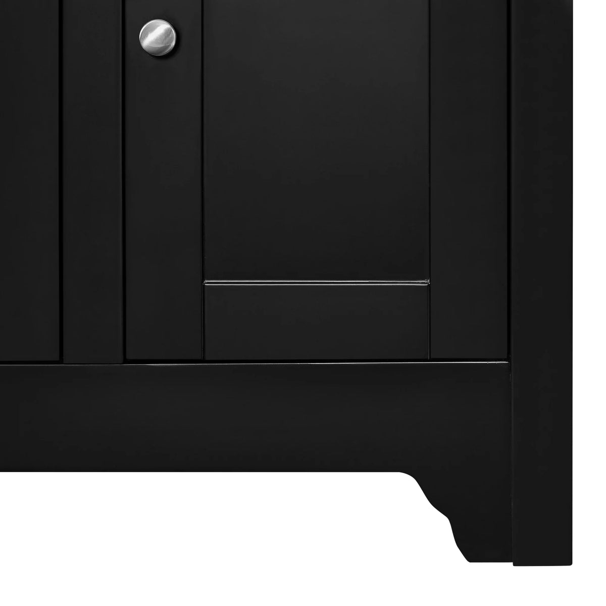 Black Wood TV Stand N1062