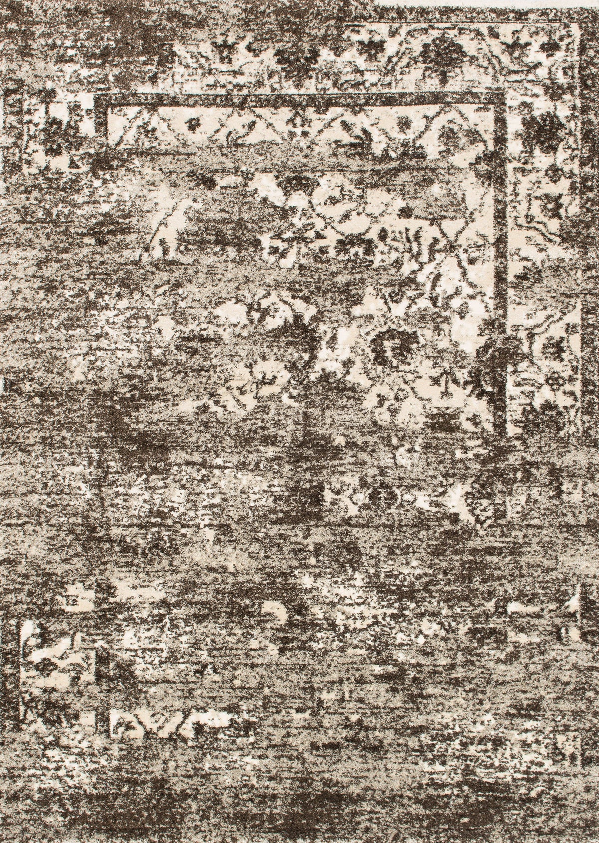 Mocha Ivory Rug Q8057