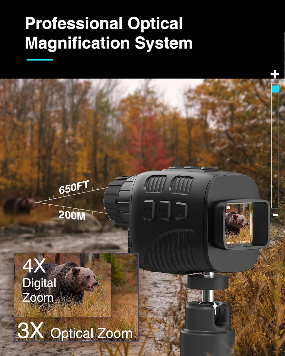 Digital Night Vision Monocular with 32GB Card Z29440