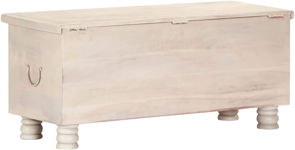 Solid Acacia Wood Storage Chest 43.3"x15.7"x17.7" Q26257