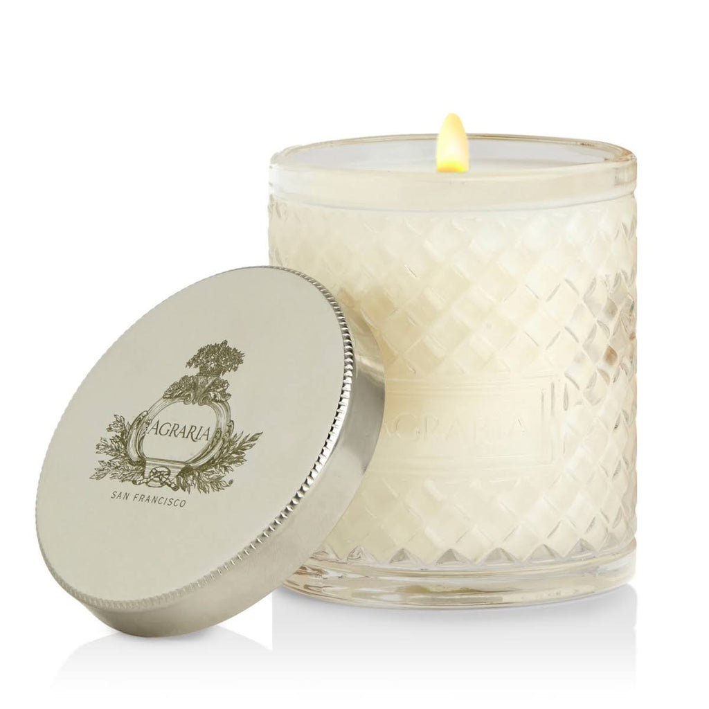 Mediterranean Jasmine Woven Crystal Candle 7 oz C912879
