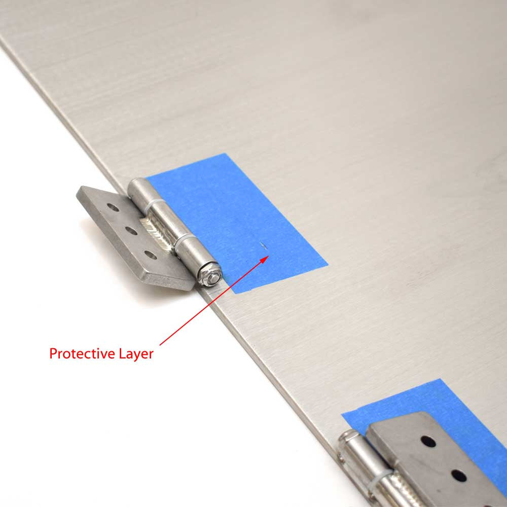 20 1/4 Inch Stainless Boat Surf Tabs (Set Of 2) W81316