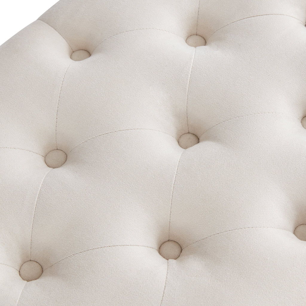 51" Button-Tufted Storage Ottoman Bench Q525236