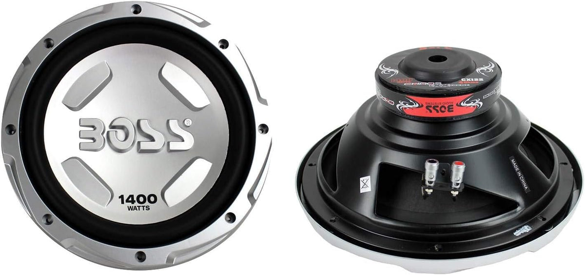12 2800 Watt Car Subwoofer Pair D362