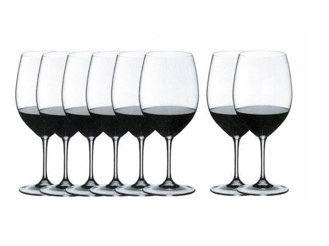 Bordeaux Wine Glasses Set of 16 S22984