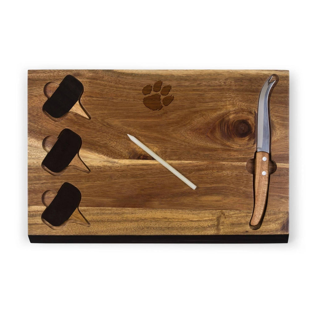 Acacia Cheese Board and Tools Set D835332