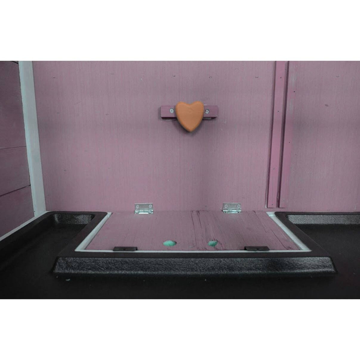 40x22 Wooden Rabbit Hutch Pet Cage Pink A59009
