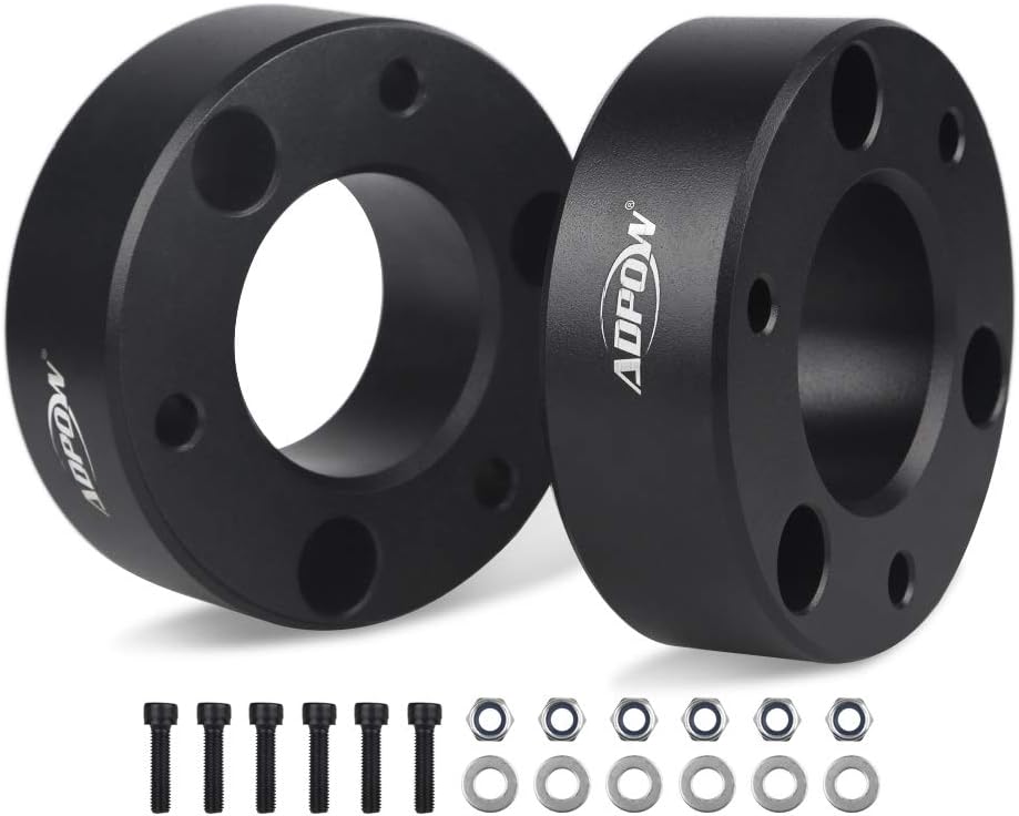 2.5" Front Leveling Lift Kit for Chevy GMC Silverado 1500 / Sierra 1500 2007-2019 Pickup, Pack of 2 J610940