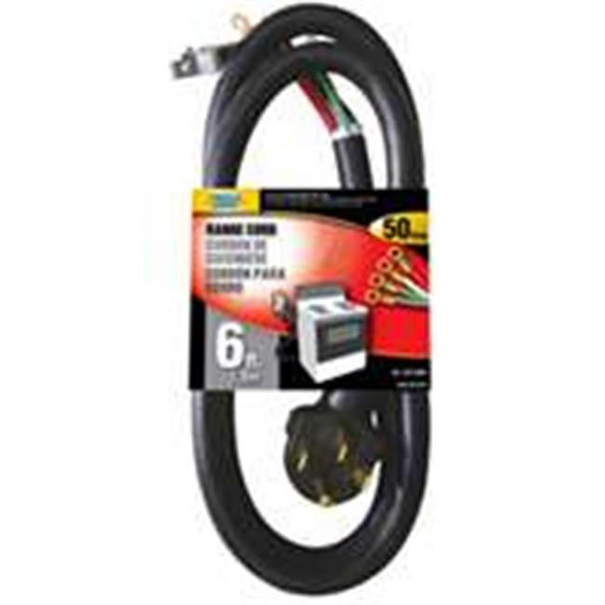 Range Cord Black 6' E1713