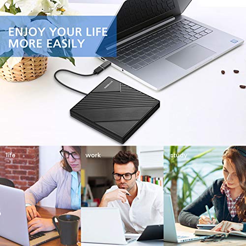 External DVD Drive USB 3.0 USB C CD/DVD +/-RW Optical Drive P881