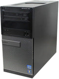 Tower Desktop Intel Quad Core i7-3770 16GB RAM DDR3 256GB SSD Windows 10 Pro 64-Bit WiFi Z403