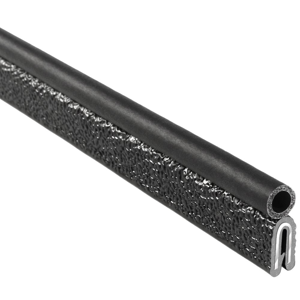 PVC Plastic Trim Seal with EPDM Rubber Seal, 25 ft Length K75806