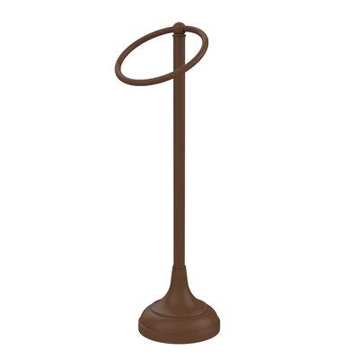 Antique Bronze Free Standing Towel Ring S54456