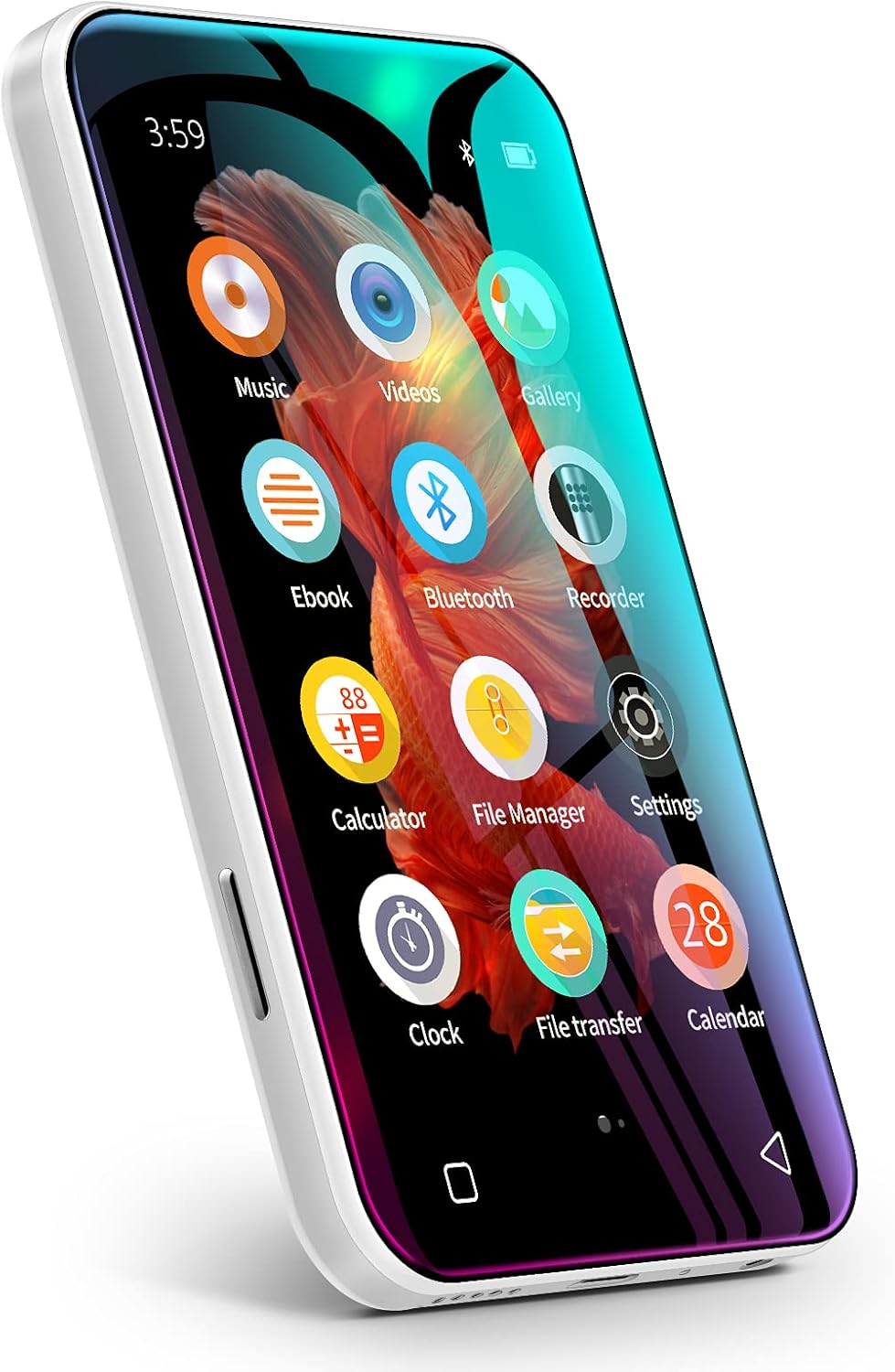 White Pack of 2 MP3 Player with Bluetooth V543394