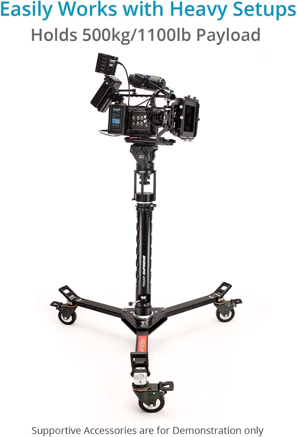 Portable Camera Tripod & Floor Dolly G390957