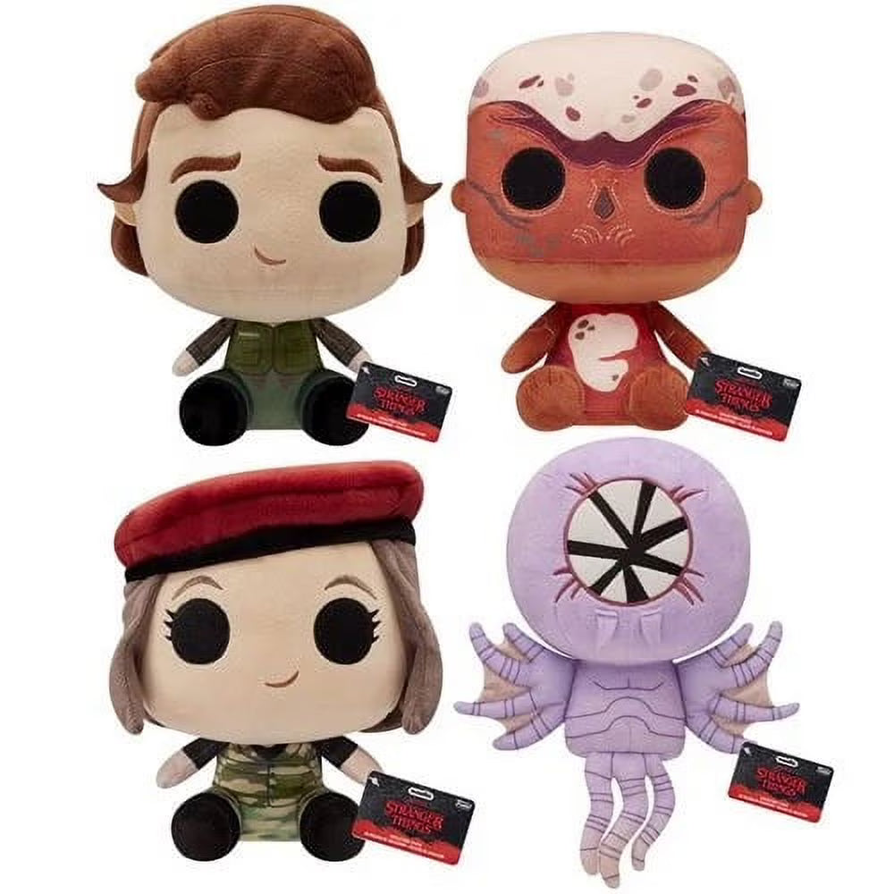 Stranger Things Season 4 Plushies Set of 4 7 inch M597
