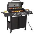 4-Burner Propane Gas Grill with Side Burner R34623