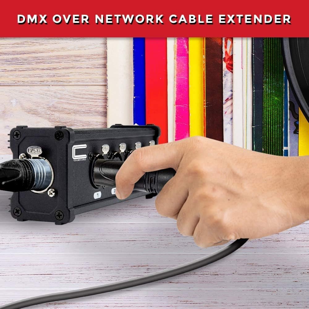 4 Channel XLR to Ethernet Audio Snake Receiver V11319