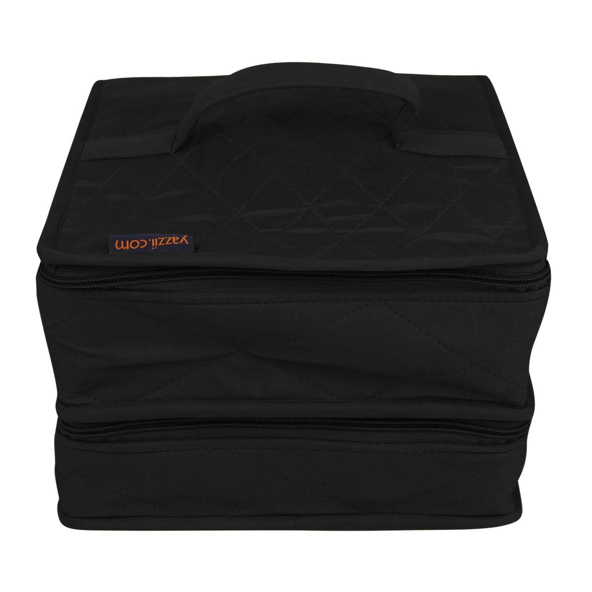 Black Double Deluxe Organizer Storage L2024