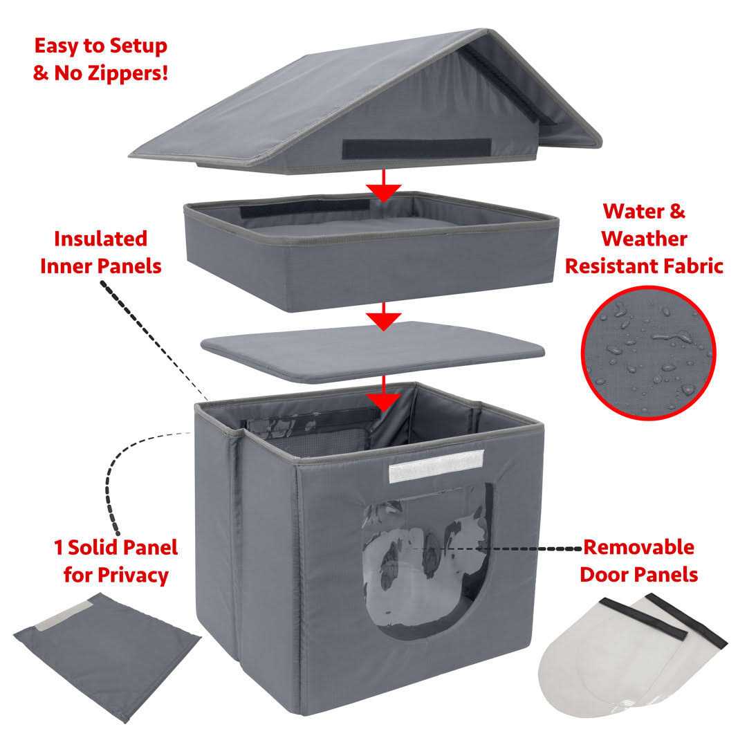 Outdoor Cat House F424471