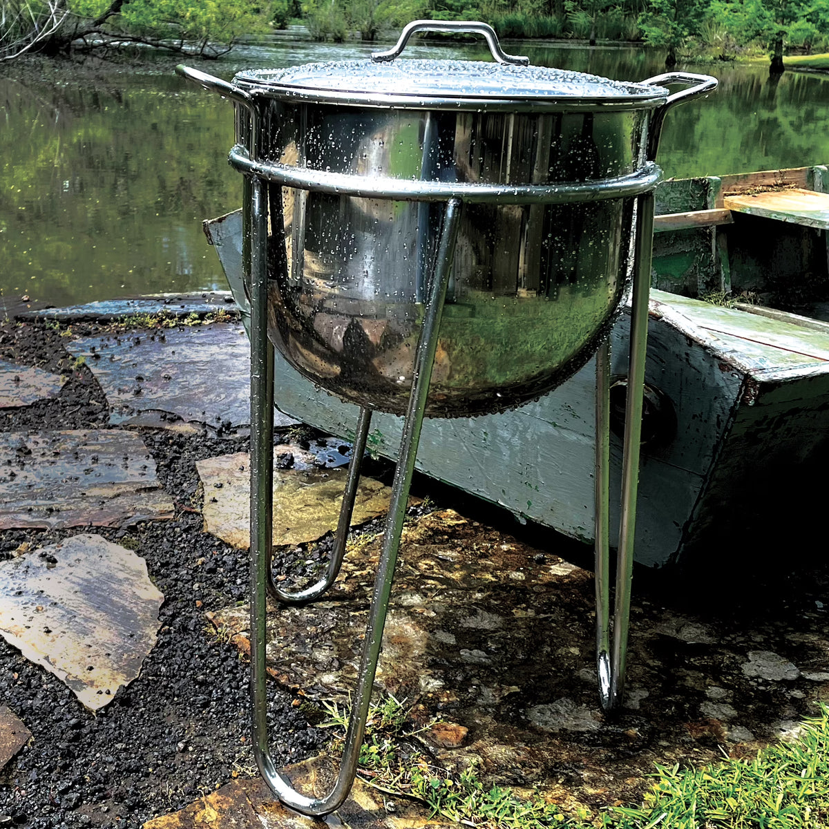 8-gal Stainless Steel Kettle with Stand T1320