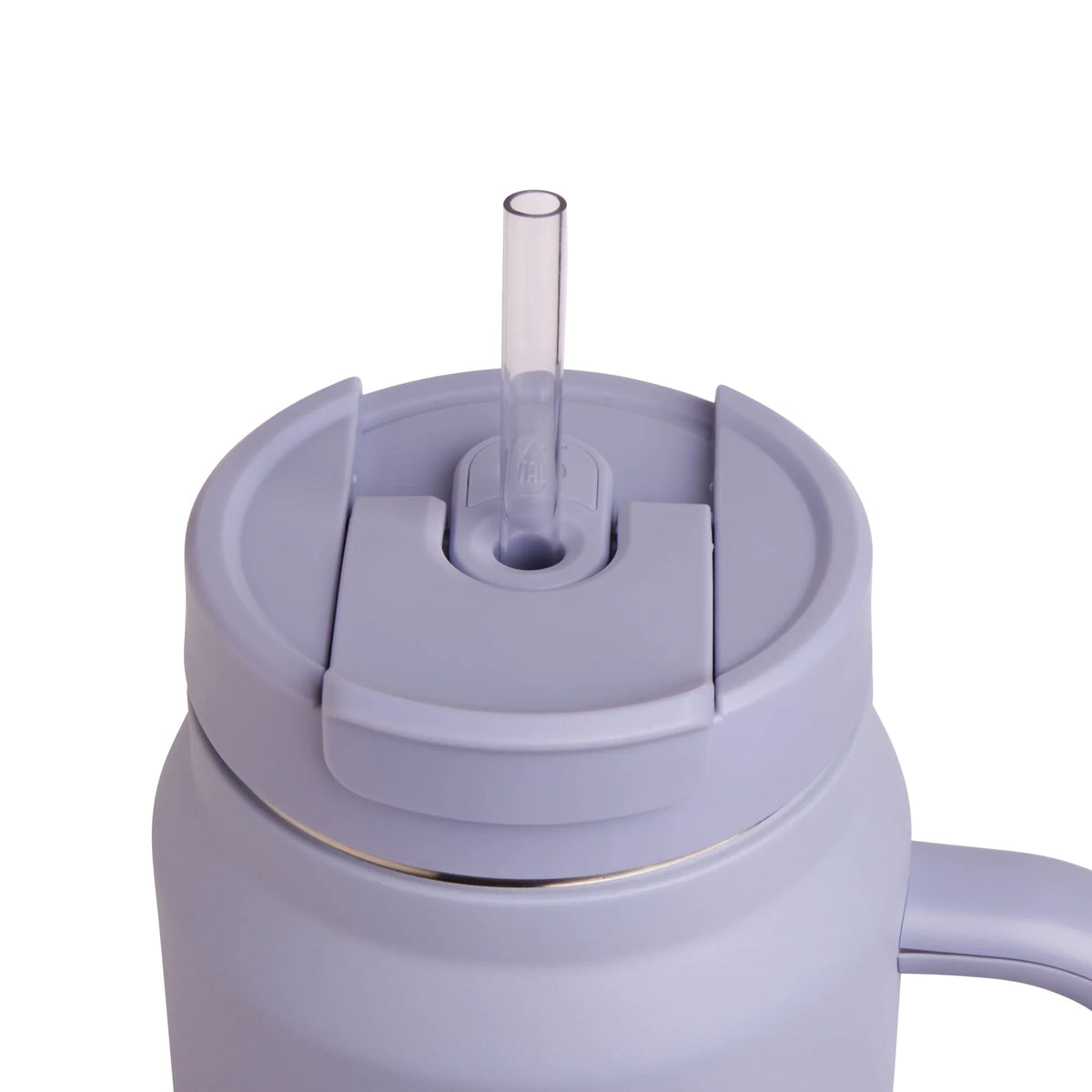 Stainless Steel Tumbler with Straw 64 fl oz Red Y438