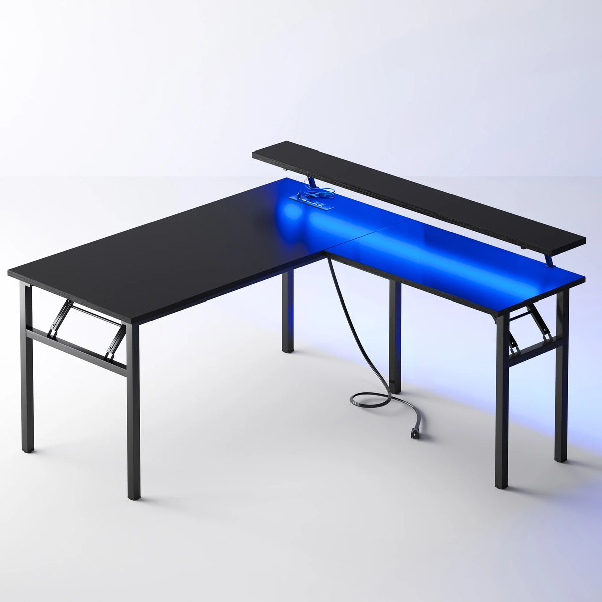 Black Corner Gaming Desk X541262