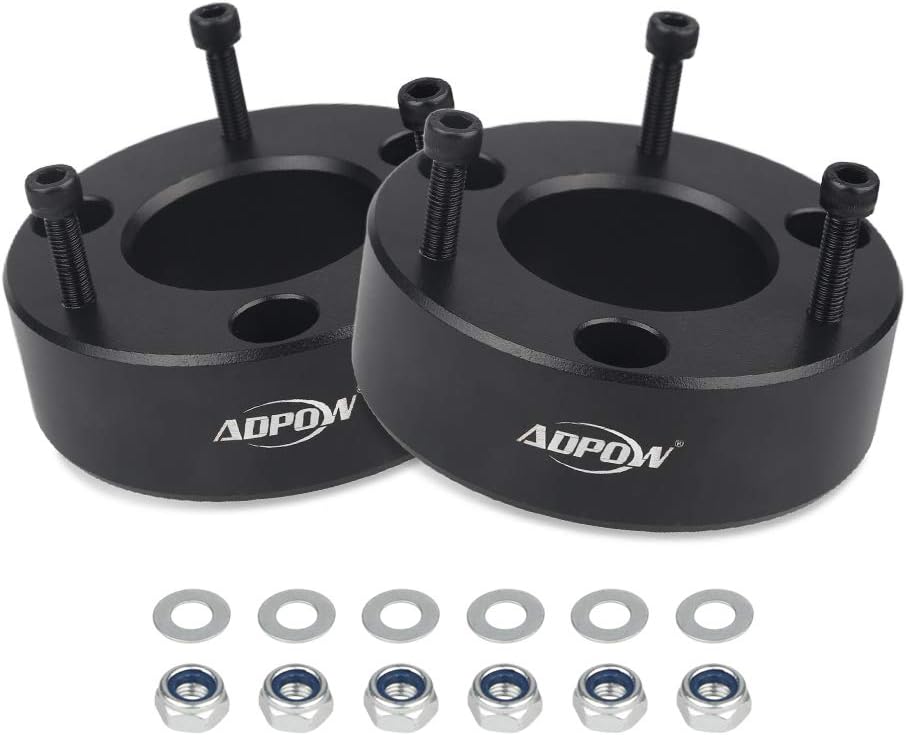 2.5" Front Leveling Lift Kit for Chevy GMC Silverado 1500 / Sierra 1500 2007-2019 Pickup, Pack of 2 J610940