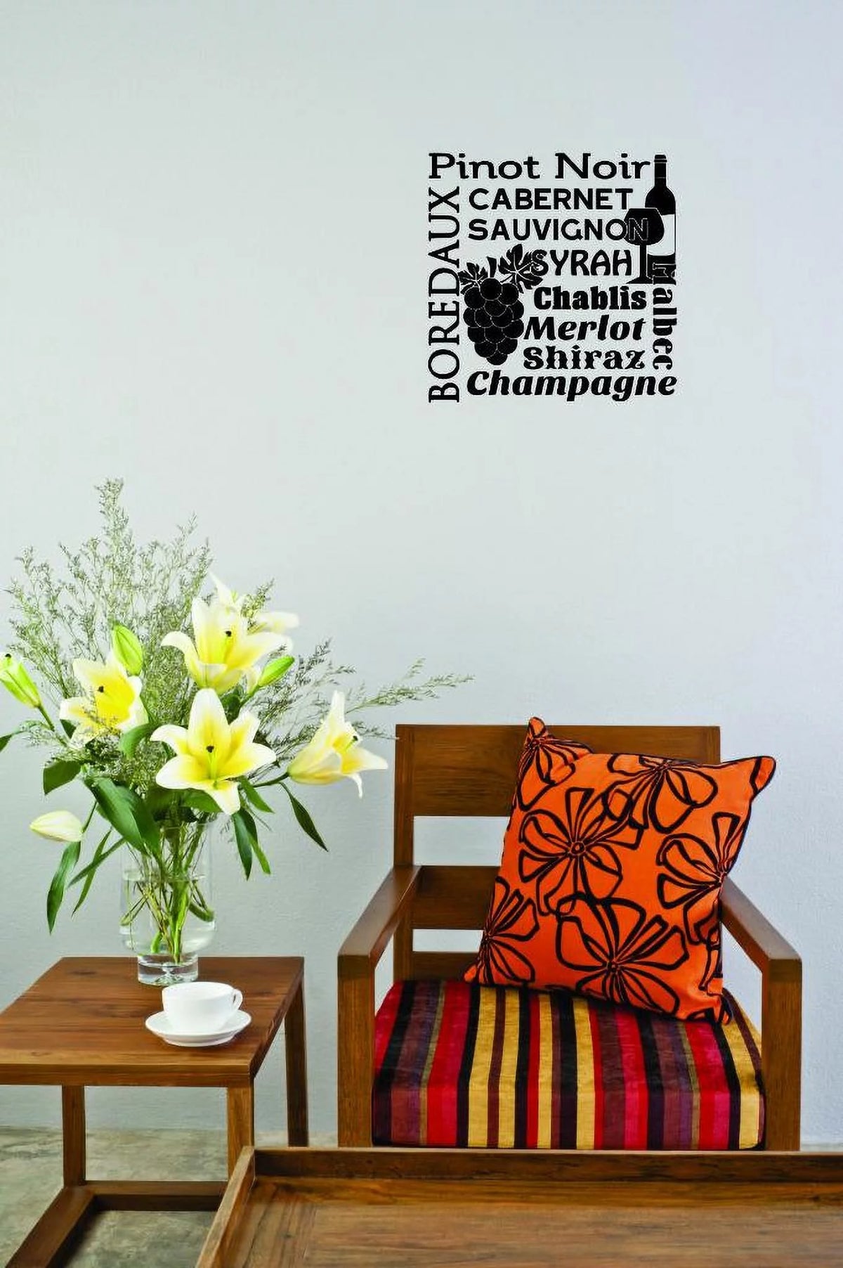 Peel & Stick Wall Sticker 16 Inches x 16 Inches Q8006