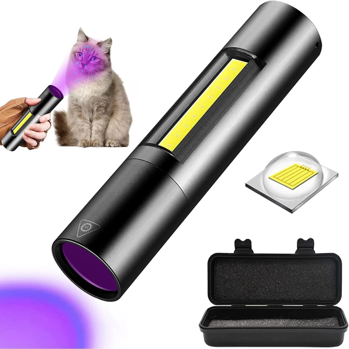 Portable UV Black Light Pet Urine Detector J574