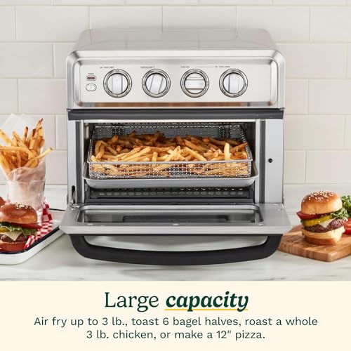 8-1 Stainless Steel Air Fryer Convection Toaster Oven N839