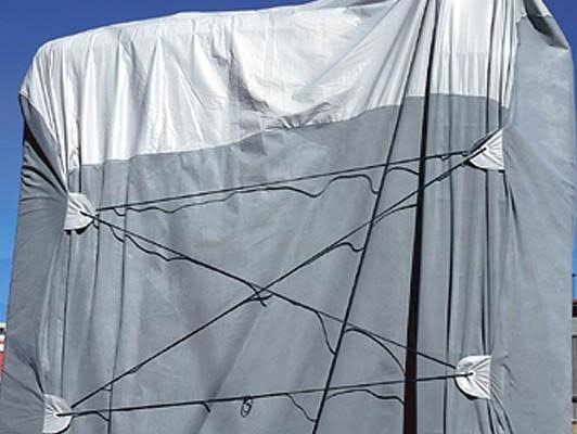 Tyvek Folding Trailer Cover A1444