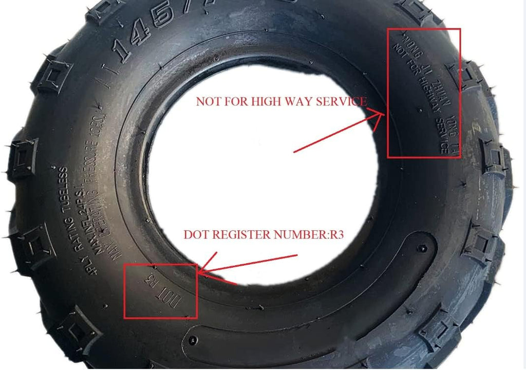 Set of 2 Trailer Tires ST175/80R13 Radial Tubeless O540