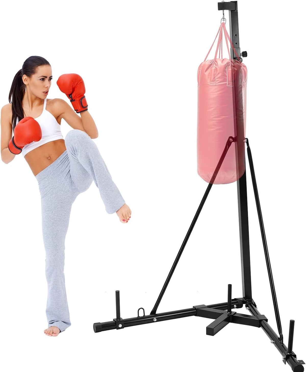 Heavy Duty Steel Punching Bag Stand D892196