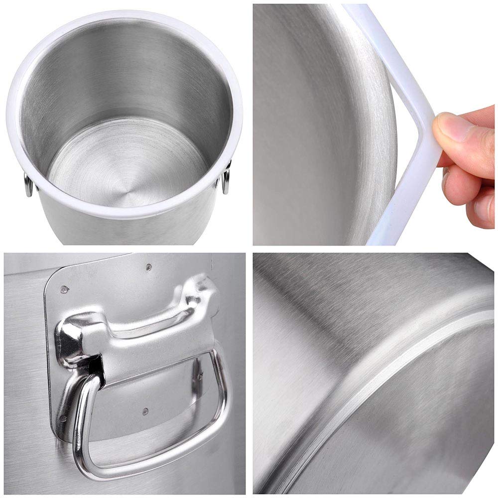 5 Gallon Stainless Steel Vacuum Chamber with Tempered Glass Lid L21879